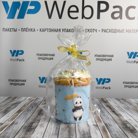 ПП Пакет с донной складкой 21см*31см(+5см), 25мкм, 100 шт./уп.