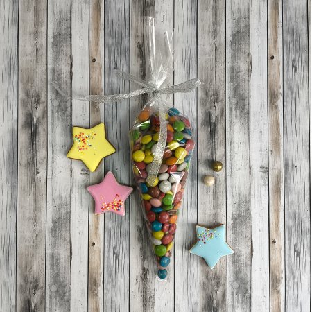 Пакет-Конус БОПП 20см(+0см)*35см, 30мкм , 100 шт./уп.