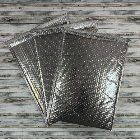 Пакет фольгированный ВПП 37*48см, с клапаном и скотчем, 3-х слойные  К/7