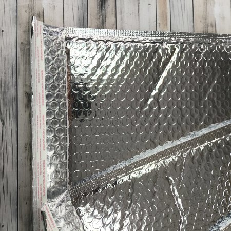 Пакет фольгированный ВПП 37*48см, с клапаном и скотчем, 3-х слойные  К/7