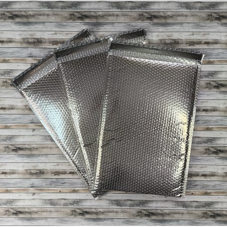 Пакет фольгированный ВПП 32*45см, с клапаном и скотчем, 3-х слойные  J/6