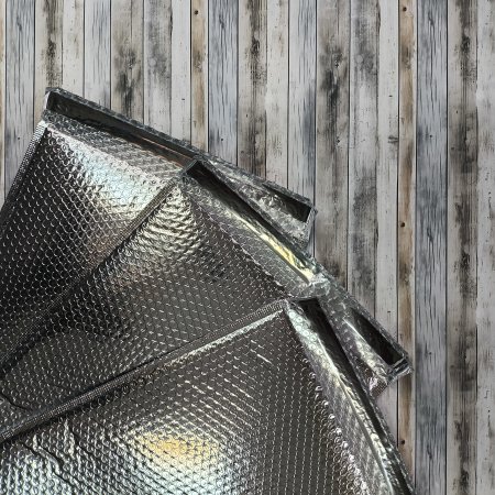 Пакет фольгированный ВПП 32*45см, с клапаном и скотчем, 3-х слойные  J/6