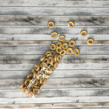 Пакет БОПП с центральным швом 6см(+4см)*20см, 40мкм