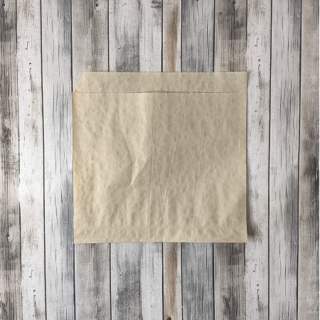 Крафт пакет уголок без складки 17,5*17,5см, 40г/м2 (бежевый) (2500 в кор.)