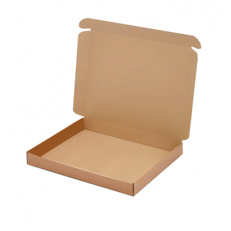 Самосборный короб 180*140*20 мм, ТЕ-23, бурый