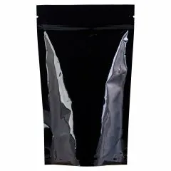 Пакет Дой-Пак 13,5×22,5 см, черный глянец