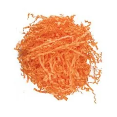 Наполнитель из бумаги, 50 г, оранжевый