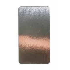 Подложка ламинированная 8×35 см (золото/серебро)