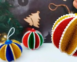Ёлочные игрушки своими руками из упаковочного материала