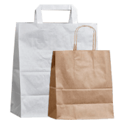 Крафт пакеты с ручками